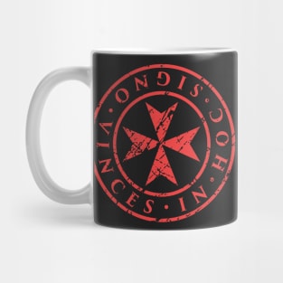 In Hoc Signo Vinces | Knights Templar Maltese Cross Mug